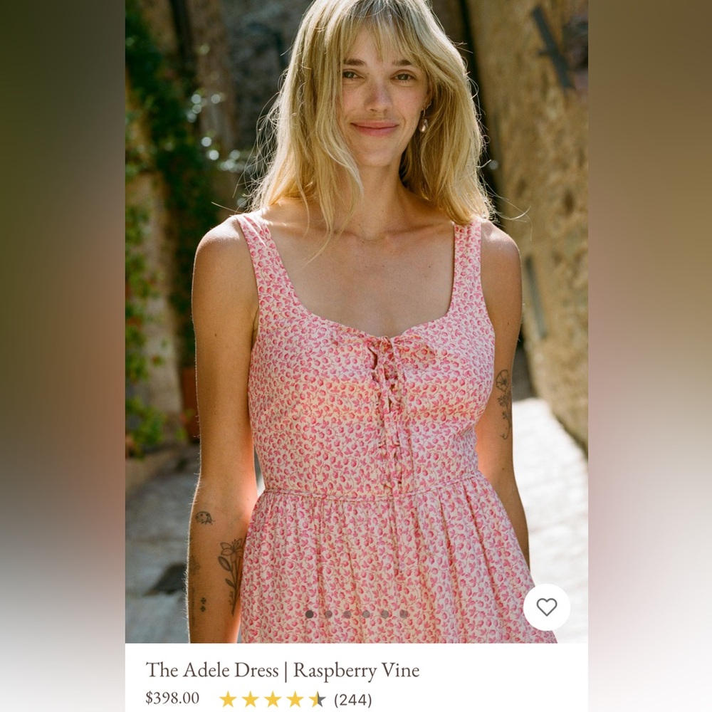 NWT Adele Raspberry Vine Sz M - Picture 2 of 8